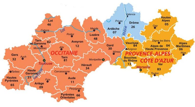 carte france zones intervention forsips